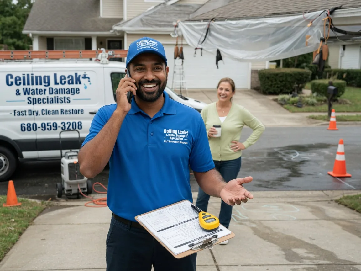Ceiling Leak Cleanup Roslyn Heights, NY FAQs